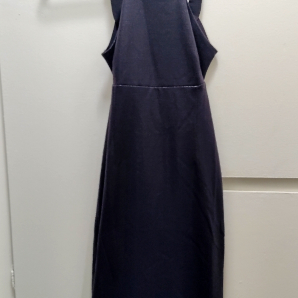 Womens small black strap dress
